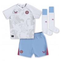 Aston Villa Moussa Diaby #19 Gostujuci Dres za djecu 2023-24 Kratak Rukav (+ Kratke hlače)